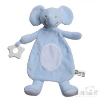 EBC66-B: Blue Eco Elephant Comforter Teether